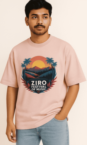 unisex terry oversized tee