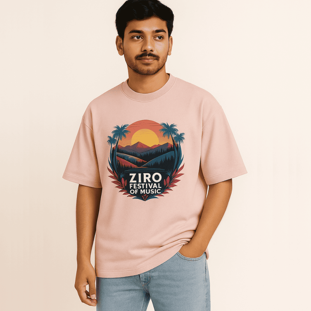 unisex terry oversized tee