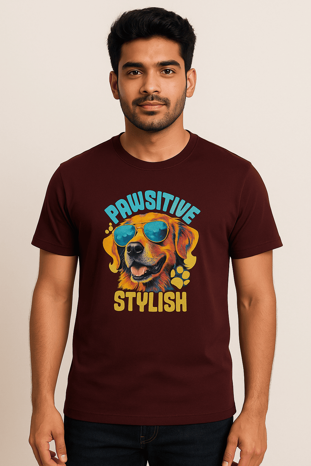Pawsitive Stylish - Supima Premium Cotton Tee