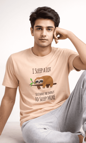 Sleep More -Premium Cotton T-Shirt