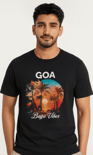 Goa Baga Vibes – Premium Supima Cotton T-Shirt